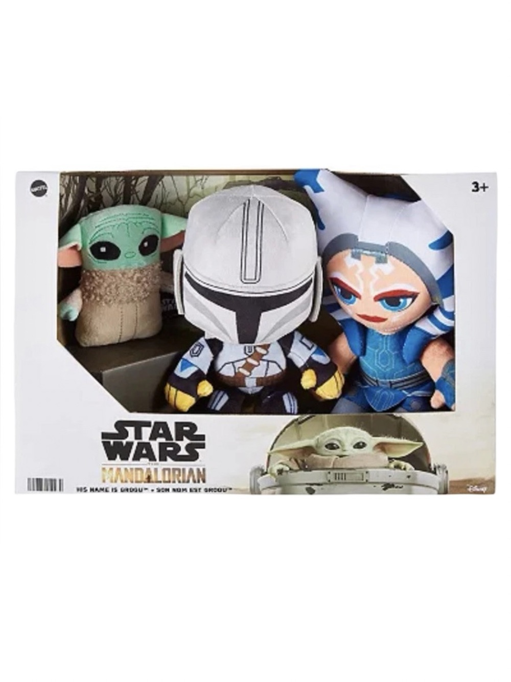 Stars Wars The Mandalorian 3 Piece Plush Set